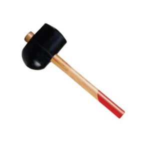 FANYELŰ LEKEREKÍTETT GUMIKALAPÁCS - 90MM / 1115G