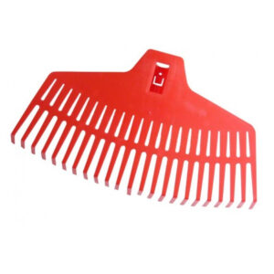 SZÖGLETES MŰANYAG GEREBLYE - 420MM / 23FOG