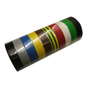 TÖBBSZÍNŰ MINŐSÍTETT SZIGETELŐSZALAG - 15X0.15MM / 10M