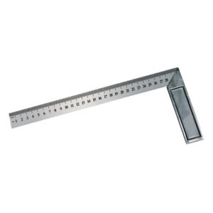 KRÓMOZOTT FÉM DERÉKSZÖGMÉRŐ - METRIKUS - 250MM