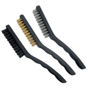 MŰANYAG NYELŰ UNIVERZÁLIS KEFE SZETT - 180MM - 3 DB