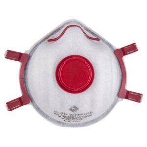 EXTRA KÉNYELMŰ PORSZŰRŐ MASZK SZELEPPEL (FFP3), 5DB/CS