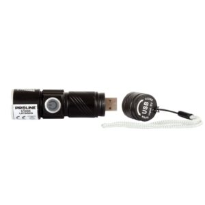 ZSEBLÁMPA - LED3W / 160LUMEN / 600MAH / USB - 95MM