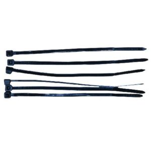KÁBELKÖTEGELŐ - FEKETE - 2.5X200MM, 100DB/CS