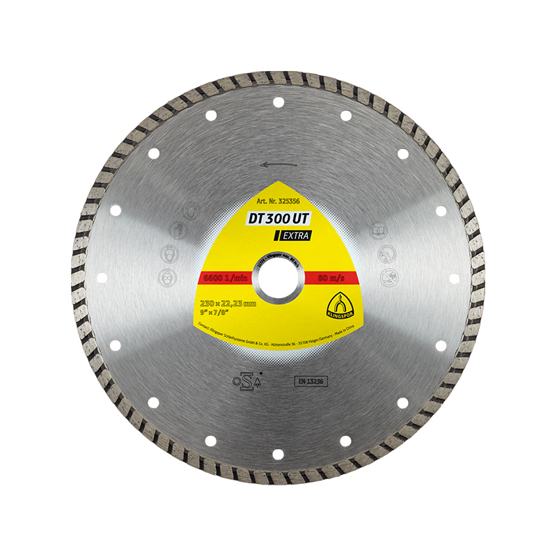 GYÉMÁNTOS TURBO VÁGÓKORONG 125MM DT300UT