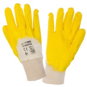 LATEX VÉDŐKESZTYŰ POLIÉSZTER-PAMUT - 10