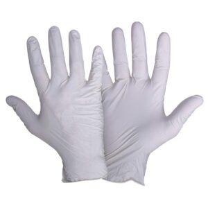 EGYSZER HASZNÁLATOS LATEX VÉDŐKESZTYŰ - 7, 100DB/CS