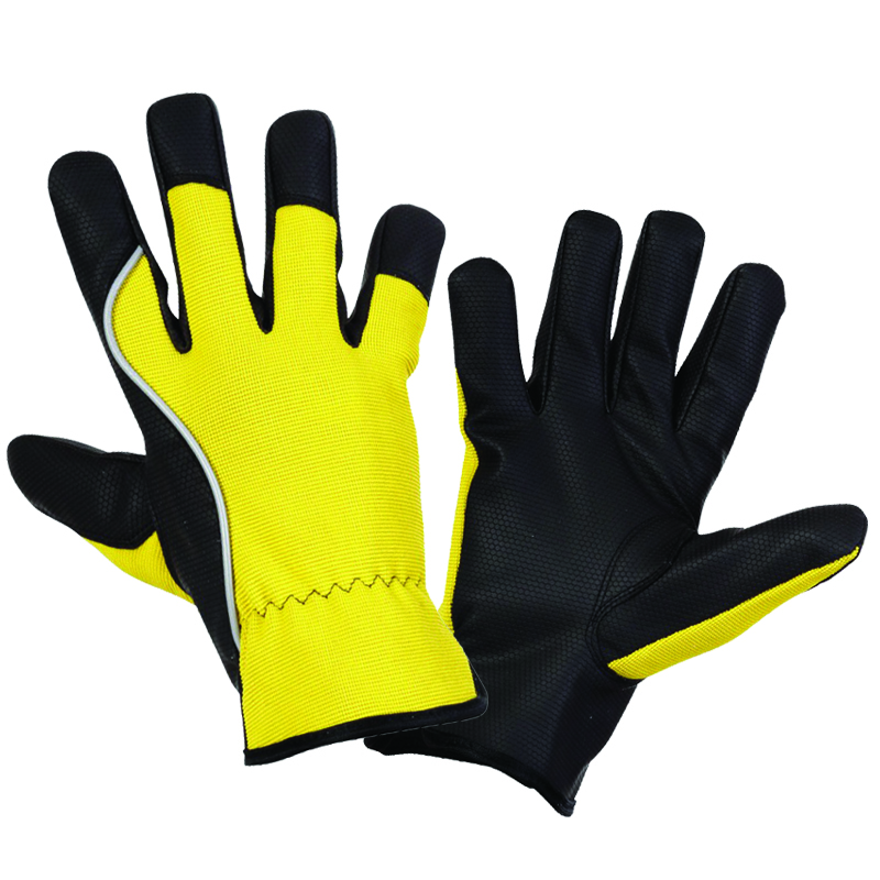 VÉDŐKESZTYŰ POLIURETÁN, BÉLELT, LÁTHATÓSÁGI - 8