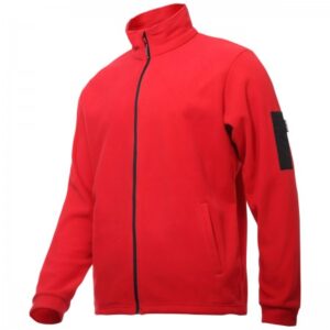 POLÁR PULÓVER, KIEGÉSZÍTÕ ZSEBBEL / PIROS - 3XL