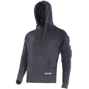 PULÓVER, KAPUCNIS, PRÉMIUM / FEKETE - 3XL