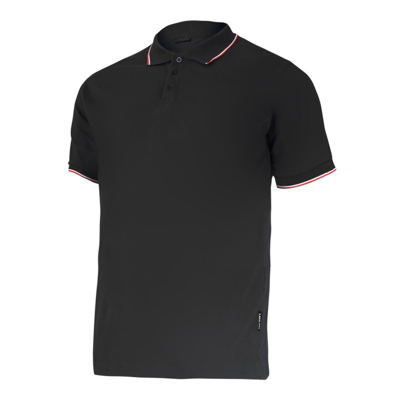 GALLÉROS PAMUT PÓLÓ, VÉKONY / FEKETE - 3XL - Image 2