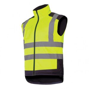 LÁTHATÓSÁGI MELLÉNY, BÉLELT / ZÖLD - 2XL