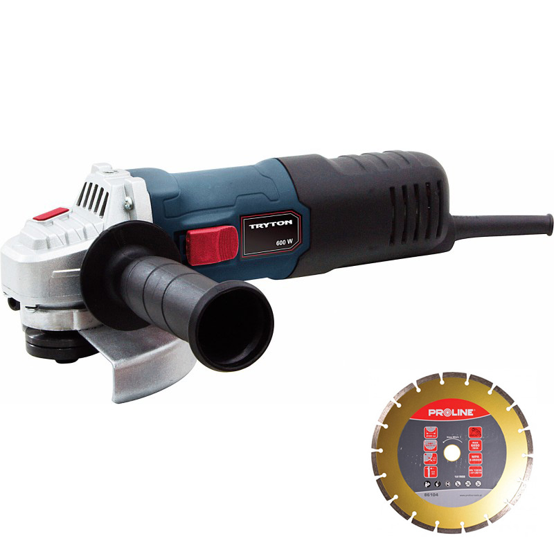 SAROKCSISZOLÓGÉP - 125MM / 600W (86102 TARTOZÉKKAL)