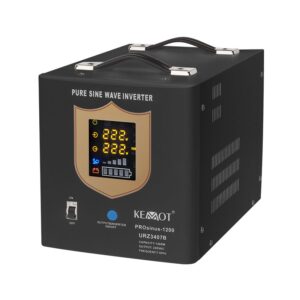 SZINUSZOS SZÜNETMENTES TÁPEGYSÉG - 12V / 1200W / FEKETE