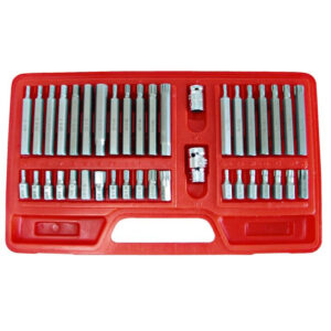 SPLINE/TORX BITFEJ SZETT - CR-VA - 40 DB