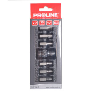 TORX BITFEJ SZETT - CR-VA S2 - 7 DB