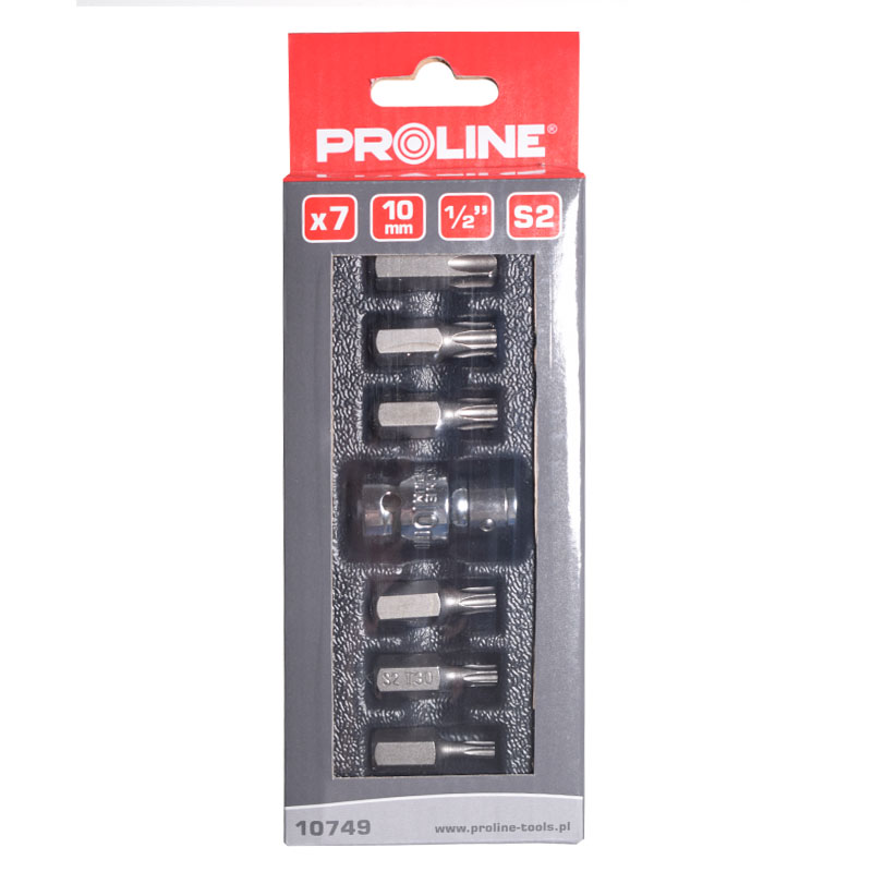 TORX BITFEJ SZETT - CR-VA S2 - 7 DB