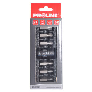 LYUKAS TORX BITFEJ SZETT - CR-VA-S2 - 7 DB