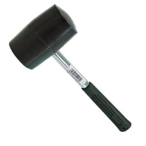 FÉMNYELŰ ERŐSÍTETT GUMIKALAPÁCS - 55MM / 450G