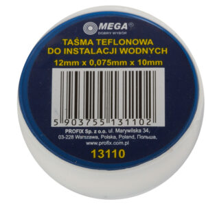 VÍZCSŐ TÖMÍTŐSZALAG - 12X0.075MM / 10M
