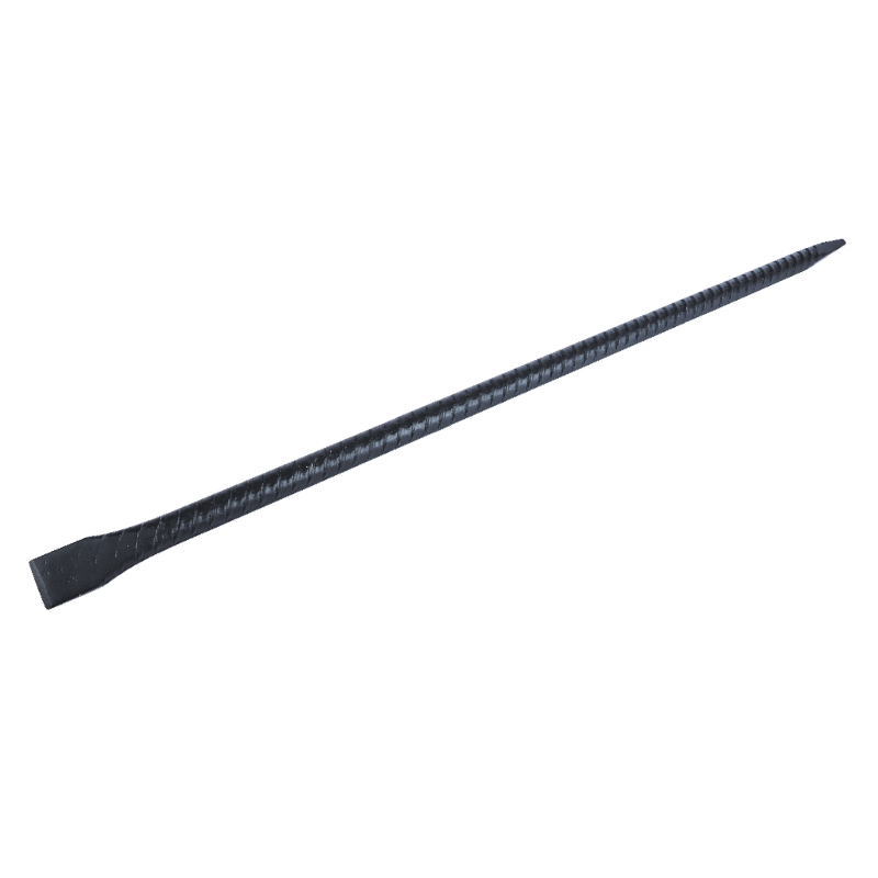 EDZETT ACÉLOS HEGYES FESZÍTŐVAS HORONNYAL - 23X1000MM