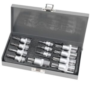 TORX BITFEJES DUGÓKULCS SZETT - T8-T60 - 12 DB