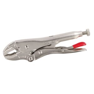 KRÓMOZOTT ÖNZÁRÓ FOGÓ ÍVELT CSŐRREL - 180MM