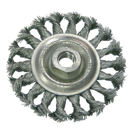 MENETES SODORT LAPOS ACÉL DRÓTCSISZOLÓ - 125MM