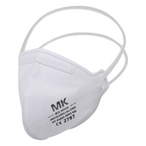 ÖSSZEHAJTHATÓ ERGONOMIKUS PORSZŰRŐ MASZK (FFP2),30DB/CS