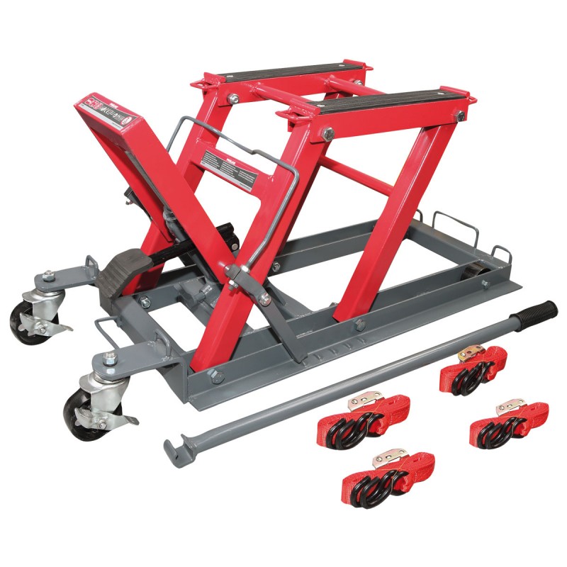 HIDRAULIKUS MOTORKERÉKPÁR EMELŐ - 400KG / 140-410MM