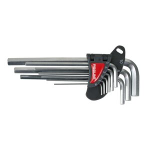 HOSSZÚ IMBUSZKULCS SZETT - CR-VA 1.5-10MM - 9 DB