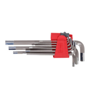 HOSSZÚ IMBUSZKULCS SZETT - CR-VA S2 1.5-10MM - 9 DB