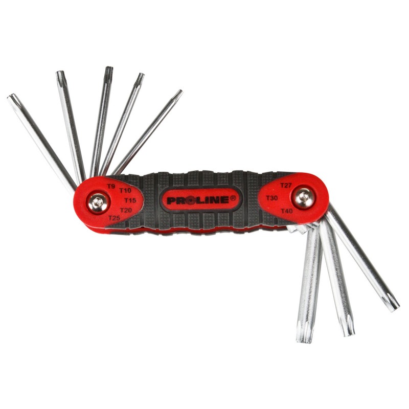 MARKOLATOS TORX IMBUSZKULCS SZETT- CR-VA T9-T40 - 8DB