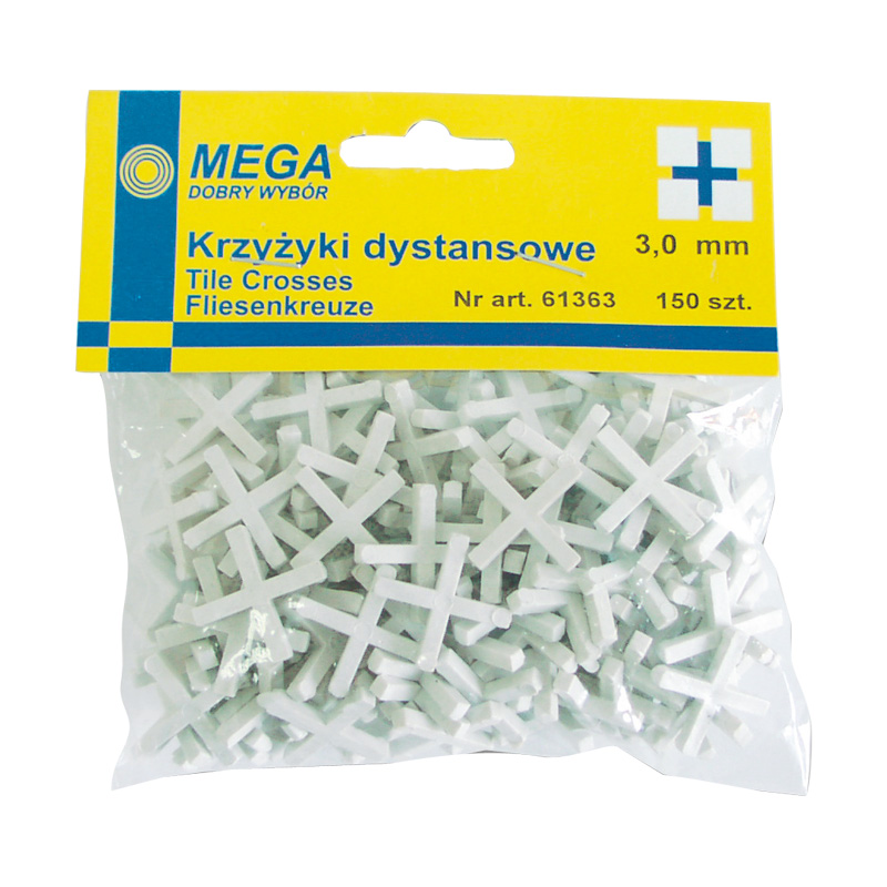 CSEMPE HÉZAGOLÓ FUGAKERESZT - 12.0MM, 15DB/CS
