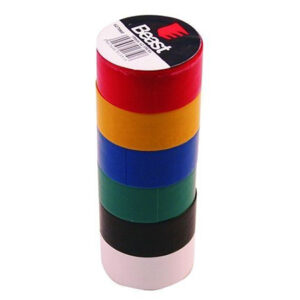 TÖBBSZÍNŰ SZIGETELŐSZALAG - 19X0.13MM / 2.5M, 6DB/CS