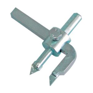 CSEMPE KÖRKIVÁGÓ KÉS FIX PENGÉVEL - 30-110MM