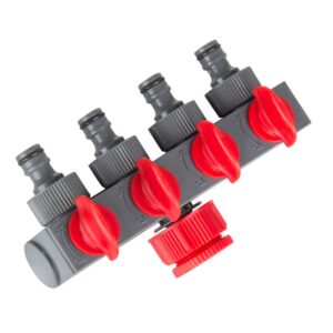 ELZÁRHATÓ NÉGYUTAS CSAPCSATLAKOZÓ - 1",3/4" / BLISZTER