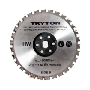 TARTOZÉK - TPD860K - FÉM/FA/MŰANYAG VÁGÓKORONG / 125MM