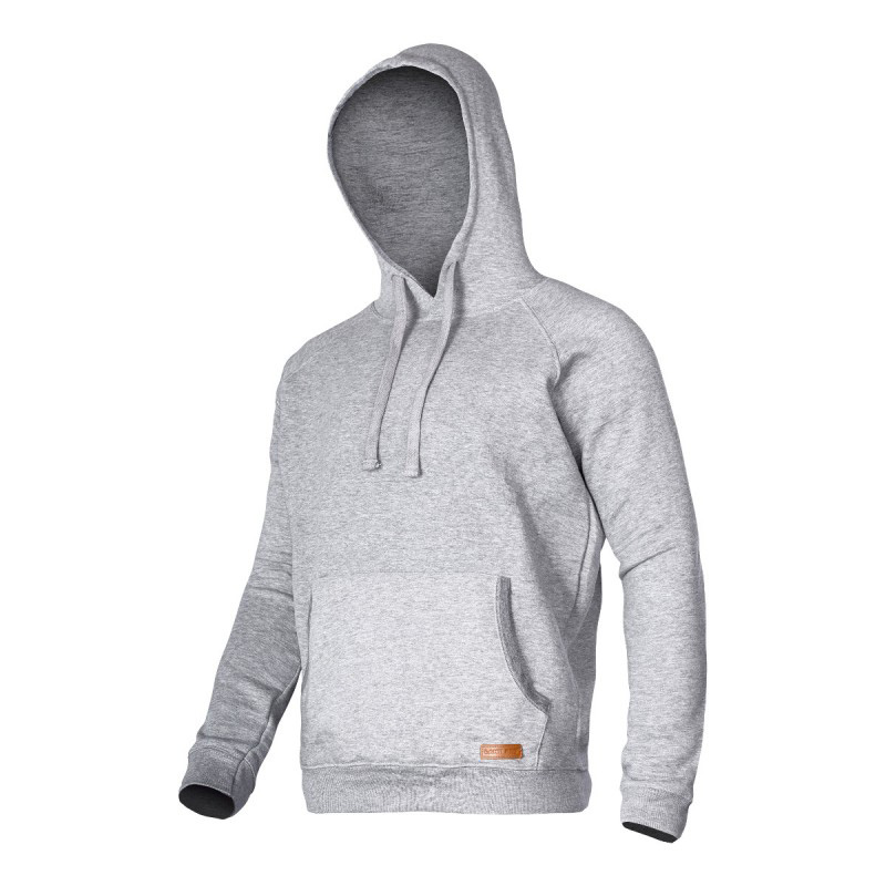 PULÓVER, KAPUCNIS / SZÜRKE - 2XL