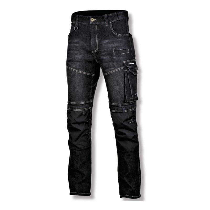 MUNKAVÉDELMI NADRÁG, SLIM-FIT FARMER, SÖTÉT - 3XL