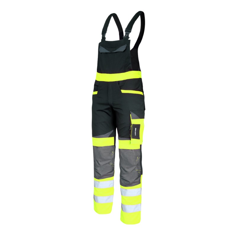 LÁTHATÓSÁGI KERTÉSZNADRÁG, SLIM-FIT / ZÖLD - 3XL