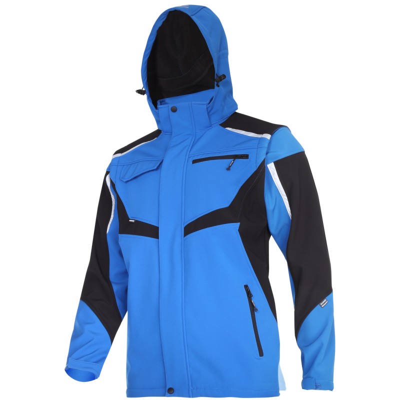 SOFT-SHELL KABÁT, KAPUCNIS, LEVEHETŐ UJJAK - 2XL