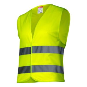 LÁTHATÓSÁGI MELLÉNY, GYEREK / ZÖLD - S/4-6 ÉV