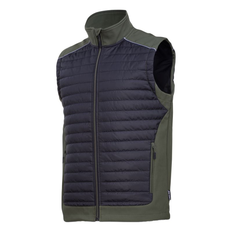 STEPPELT MELLÉNY / FEKETE-KHAKI - M