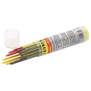 UTÁNTÖLTHETŐ CERUZABETÉT (GRAFIT-6/PIROS-3/SÁRGA-3)