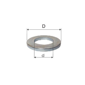 HORGANYZOTT VÉKONY ALÁTÉT - M30 (31.2/55.6MM), 20DB/CS