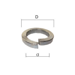 HORGANYZOTT RUGÓS ALÁTÉT - M3 (3.1/4.3MM), 1000DB/CS