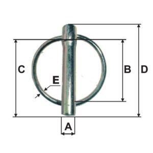 KARIKÁS BIZTOSÍTÓCSAP - 10.0X56MM / 3.5X36.5MM / 45MM