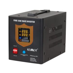 SZINUSZOS SZÜNETMENTES TÁPEGYSÉG - 12V / 500W / FEKETE