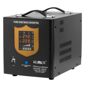 SZINUSZOS SZÜNETMENTES TÁPEGYSÉG - 24V / 1800W / FEKETE